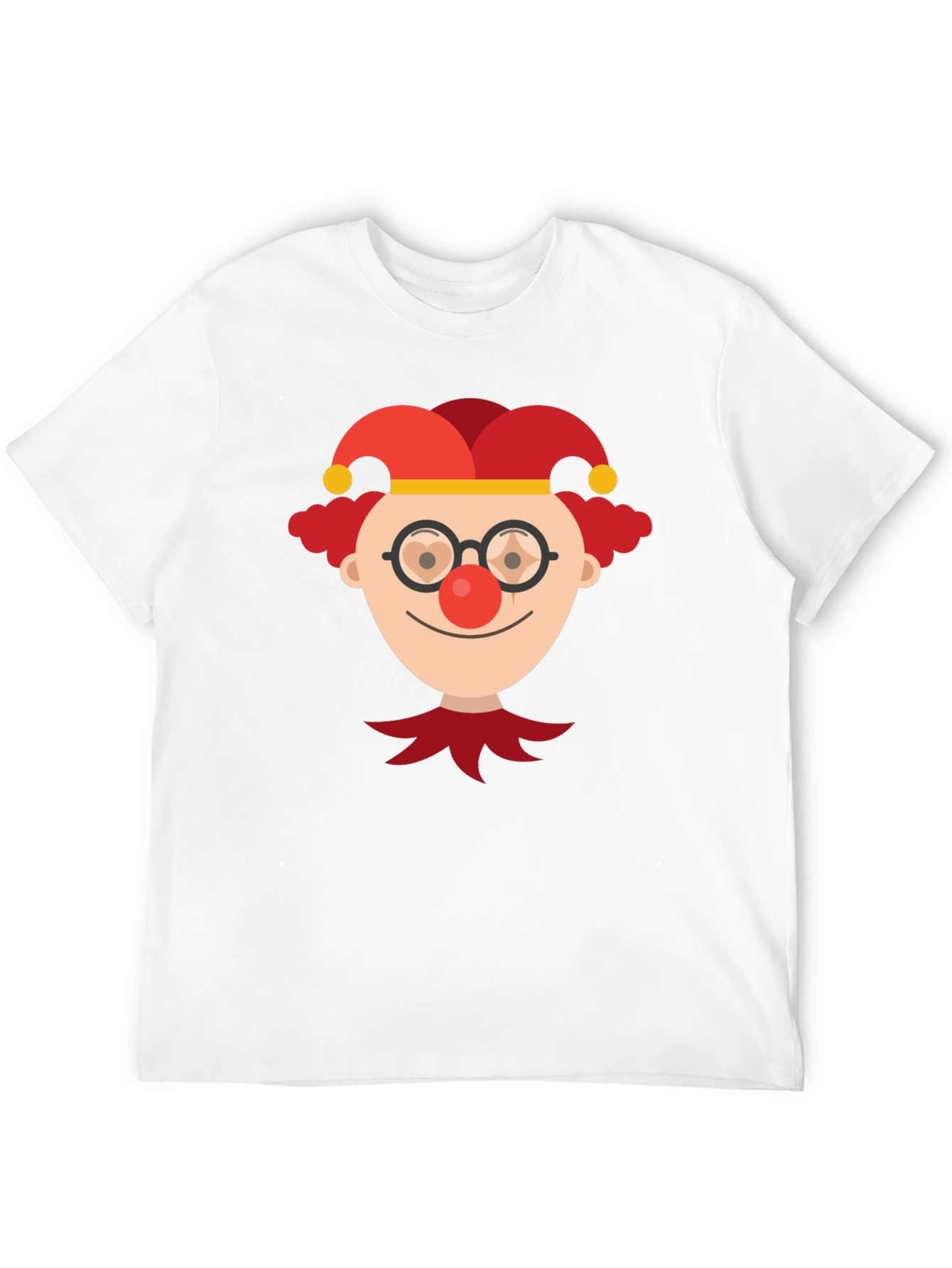 Clown Graphic Tee - Funny Novelty T-Shirt