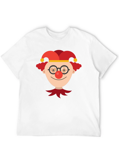 Clown Graphic Tee - Funny Novelty T-Shirt