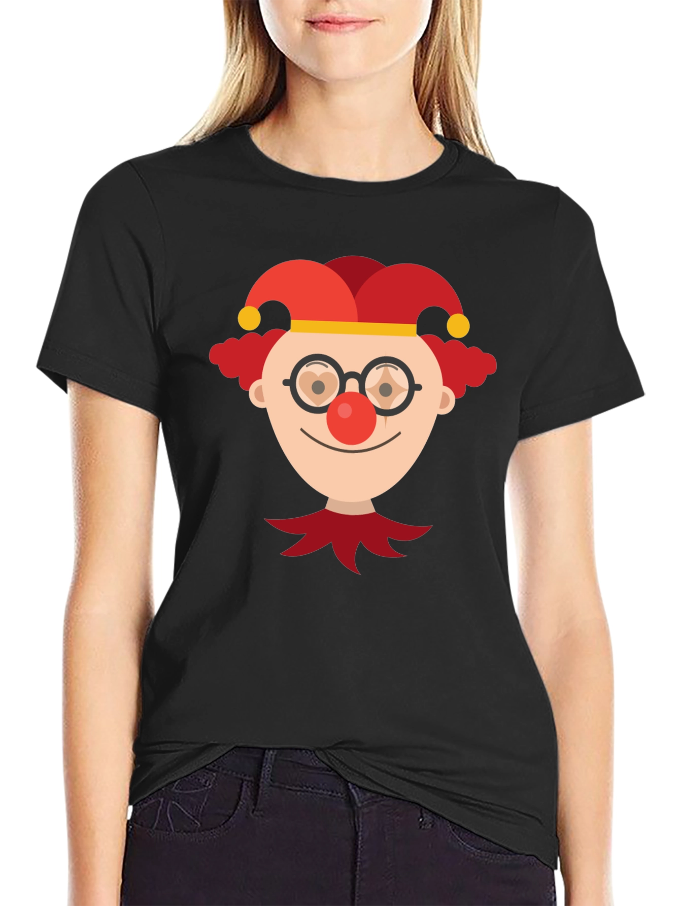 Clown Graphic Tee - Funny Novelty T-Shirt
