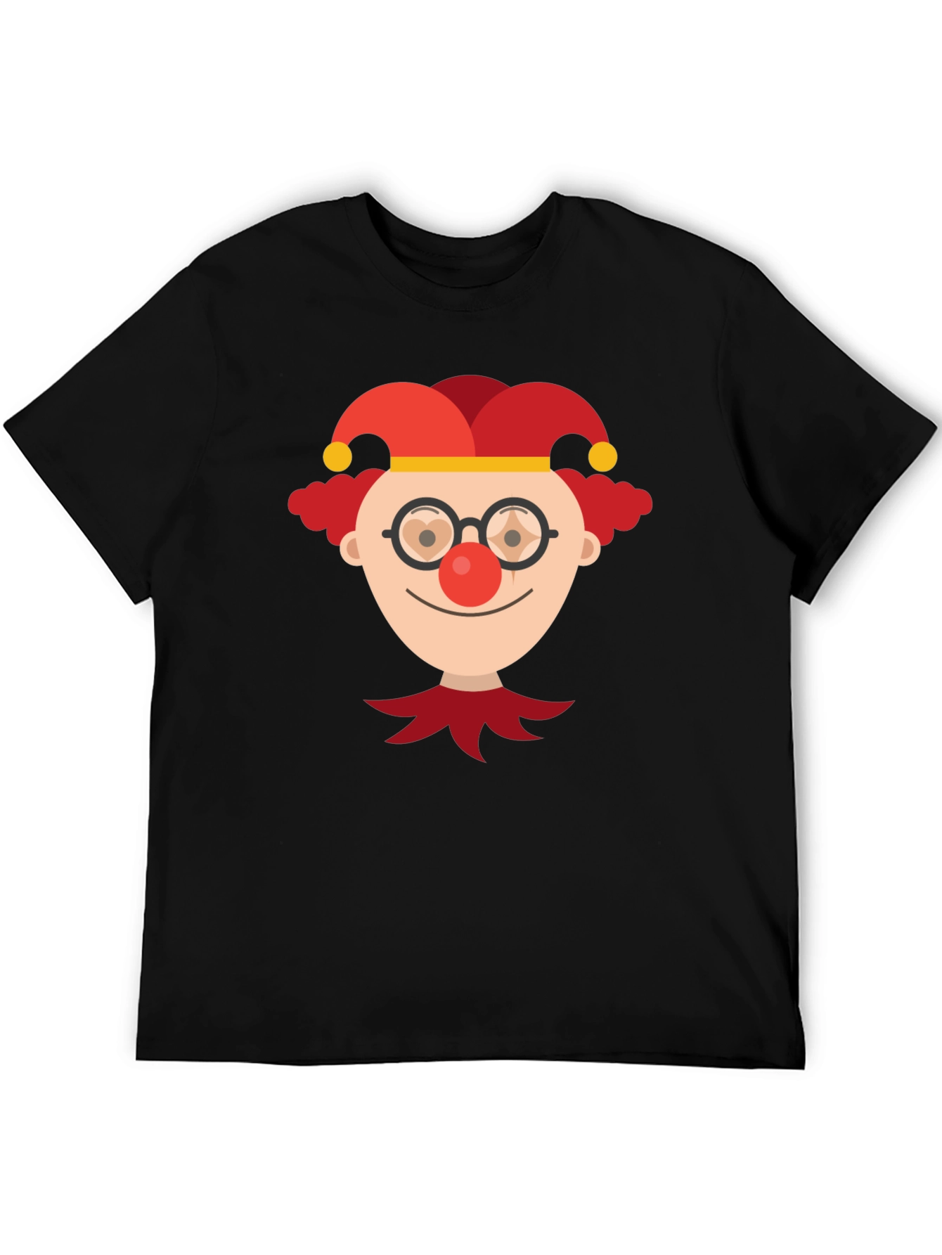 Clown Graphic Tee - Funny Novelty T-Shirt