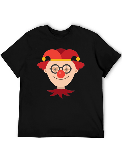 Clown Graphic Tee - Funny Novelty T-Shirt