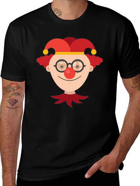 Clown Graphic Tee - Funny Novelty T-Shirt