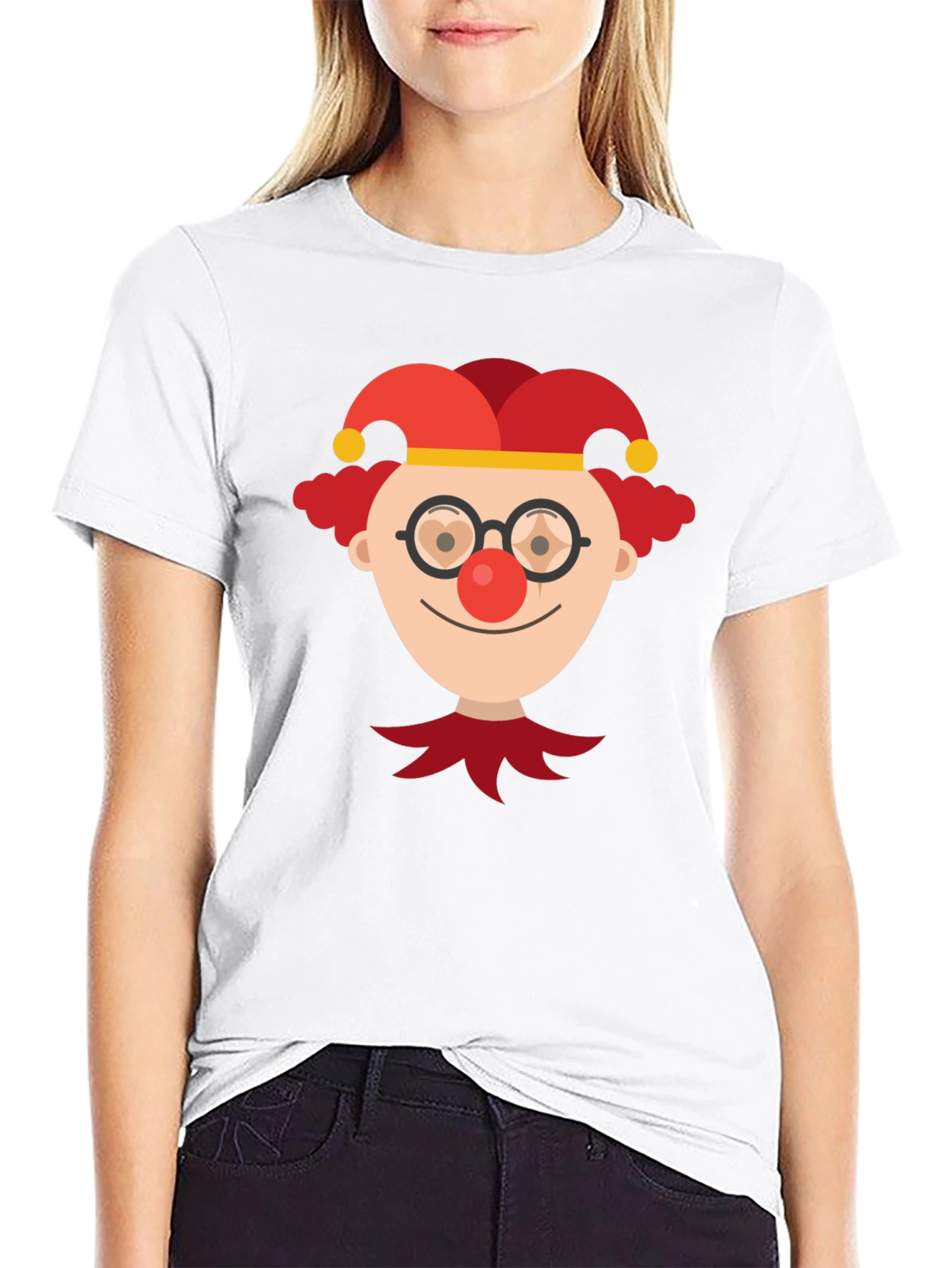 Clown Graphic Tee - Funny Novelty T-Shirt