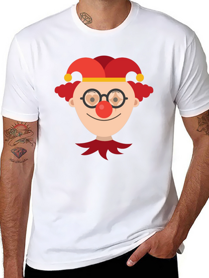 Clown Graphic Tee - Funny Novelty T-Shirt