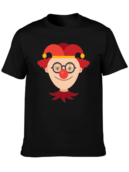 Clown Graphic Tee - Funny Novelty T-Shirt