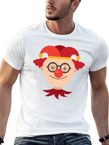 Clown Graphic Tee - Funny Novelty T-Shirt