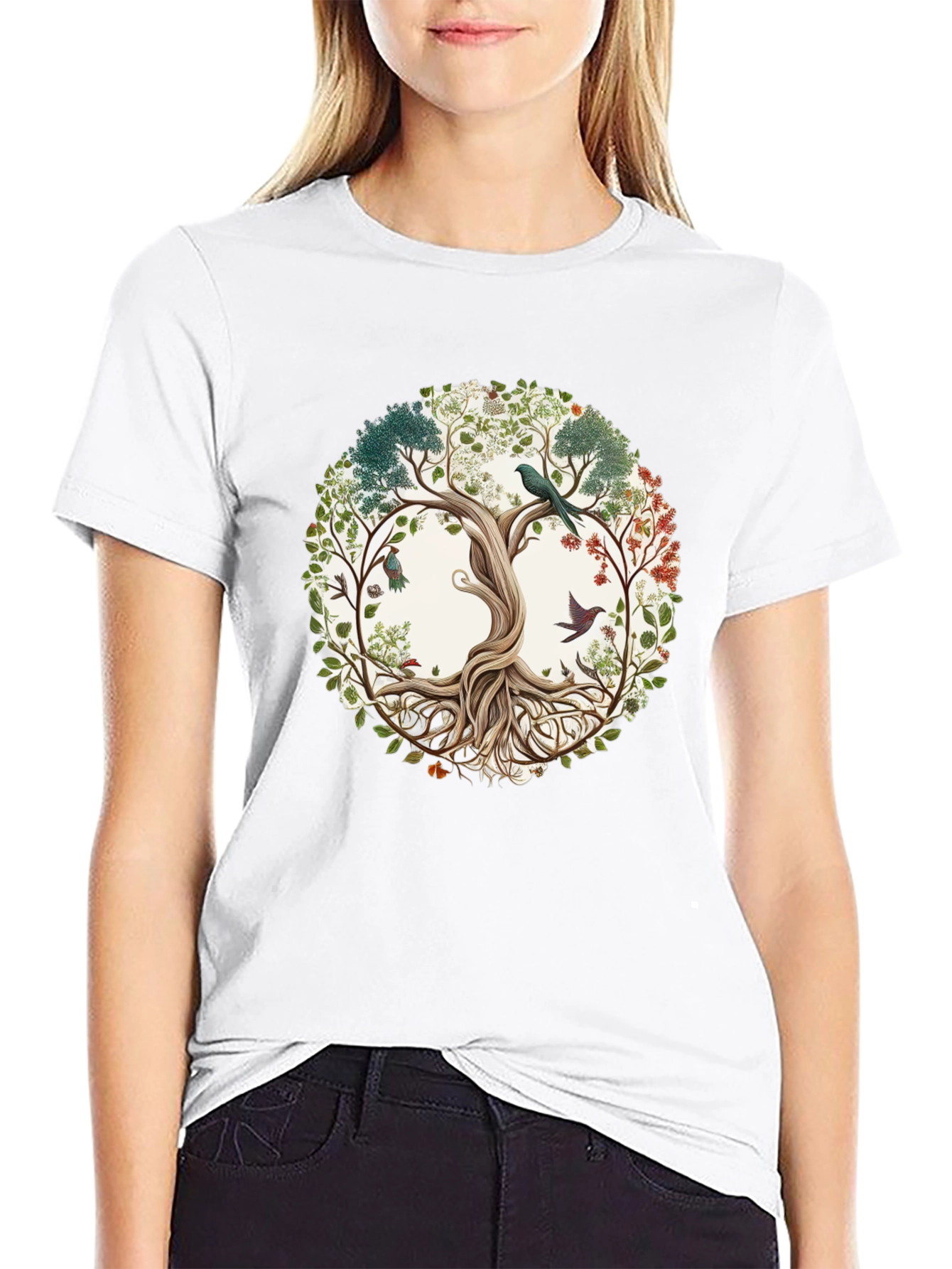 Nature Tree of Life Graphic Tee