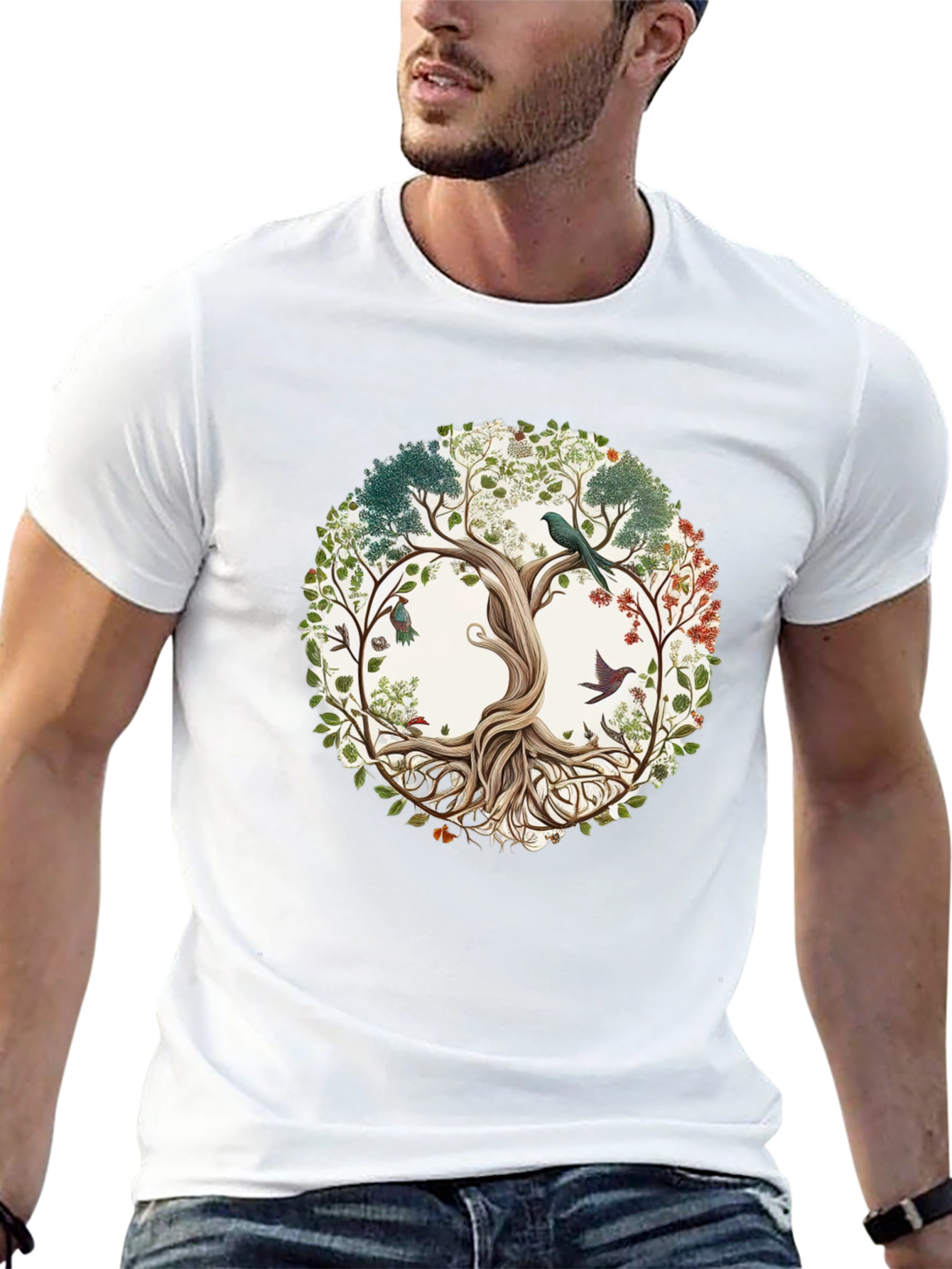 Nature Tree of Life Graphic Tee