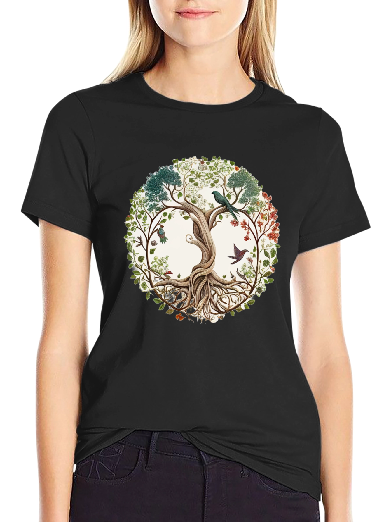 Nature Tree of Life Graphic Tee