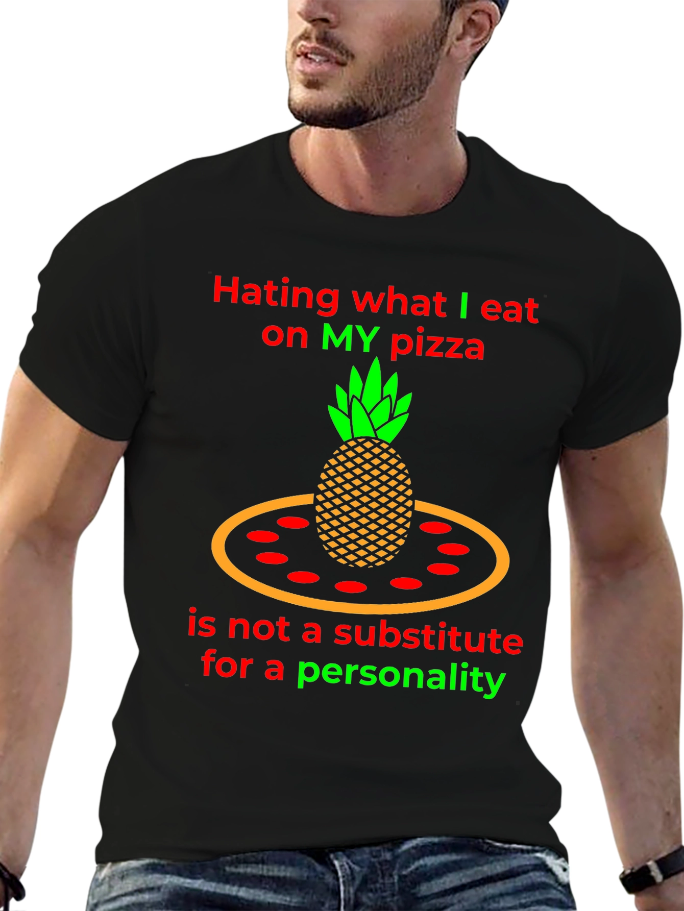 Pineapple Pizza T-Shirt - Hating My Pizza