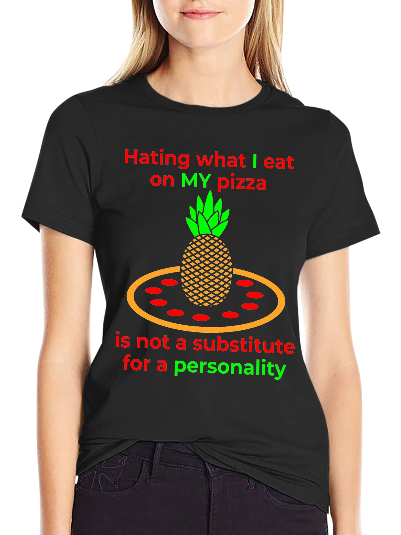 Pineapple Pizza T-Shirt - Hating My Pizza