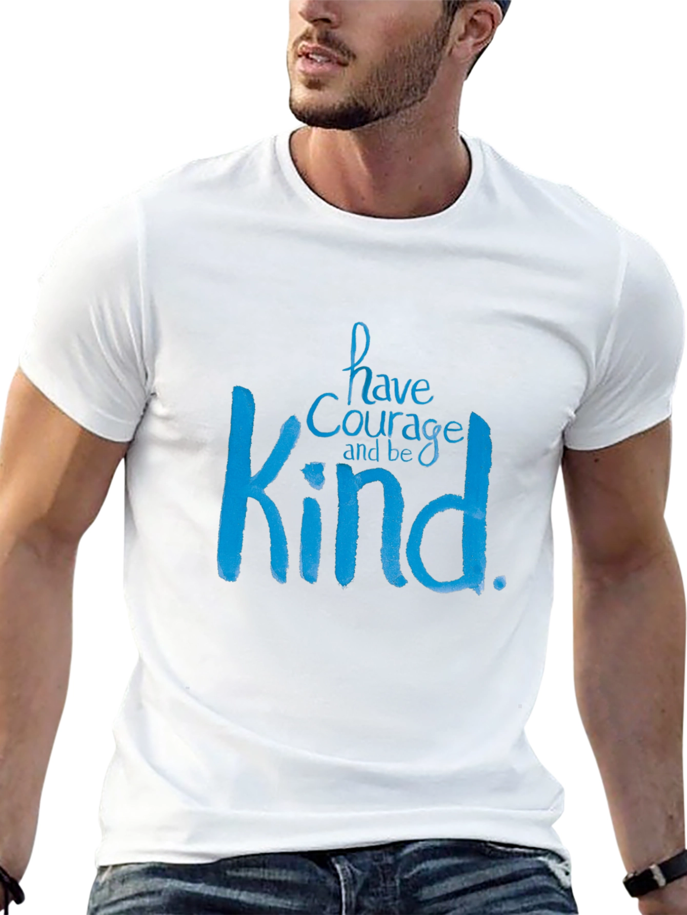 Have Courage and Be Kind Black T-Shirt