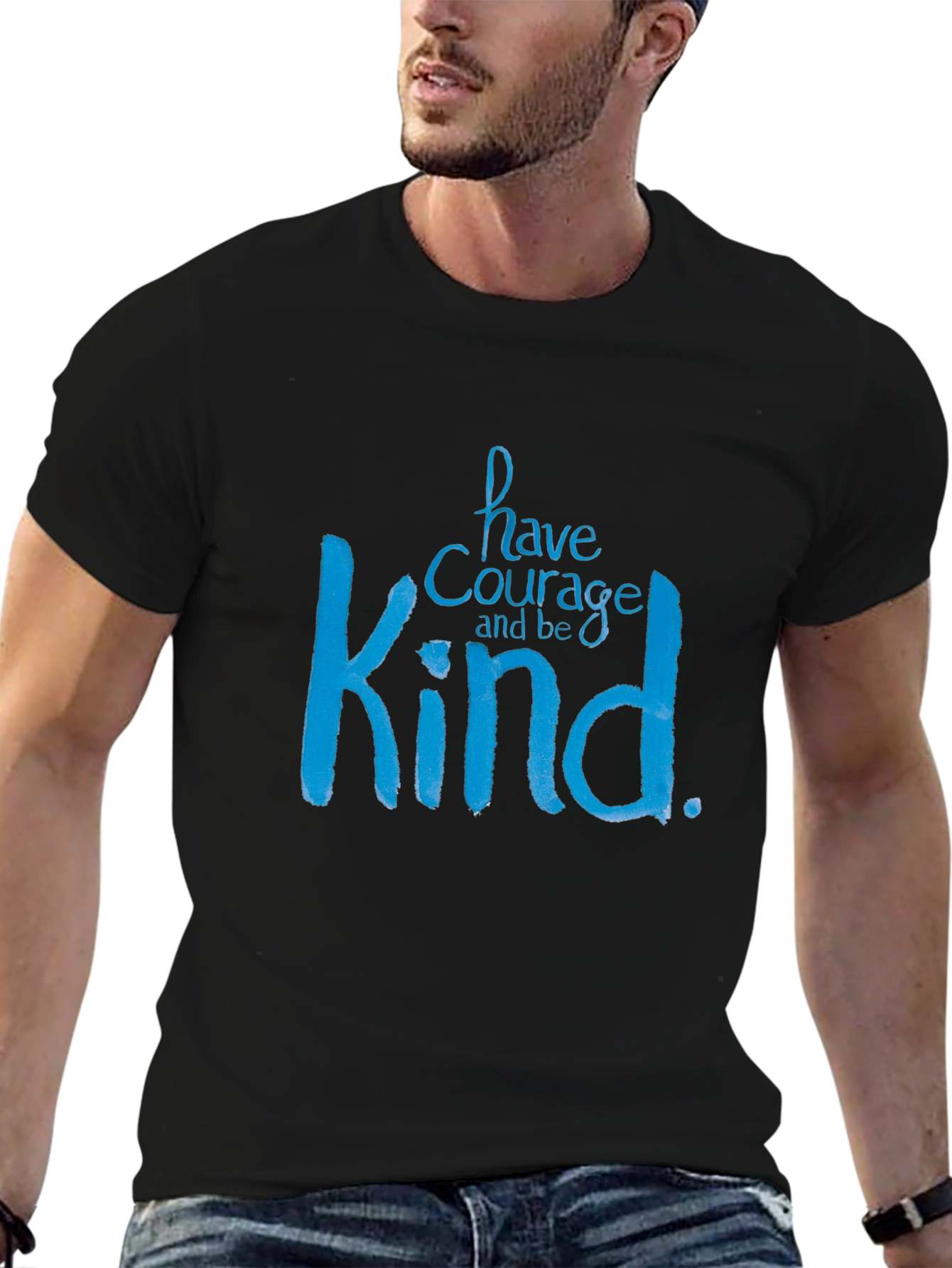Have Courage and Be Kind Black T-Shirt