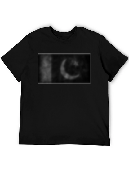 Black Graphic Tee - Pakistan Flag