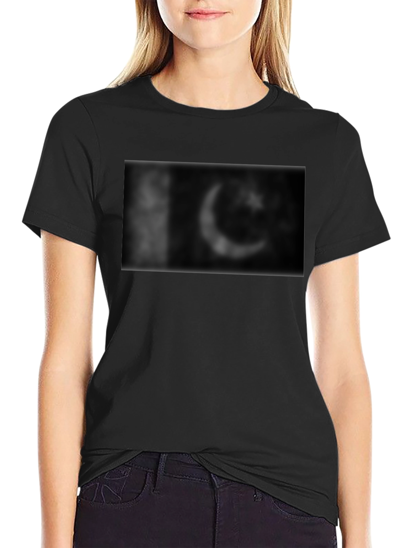 Black Graphic Tee - Pakistan Flag