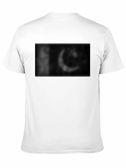 Black Graphic Tee - Pakistan Flag