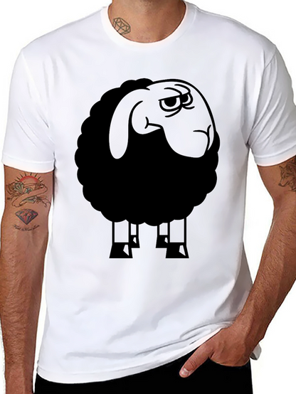 Black Sheep Graphic Tee - Edgy Style