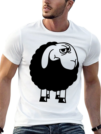 Black Sheep Graphic Tee - Edgy Style