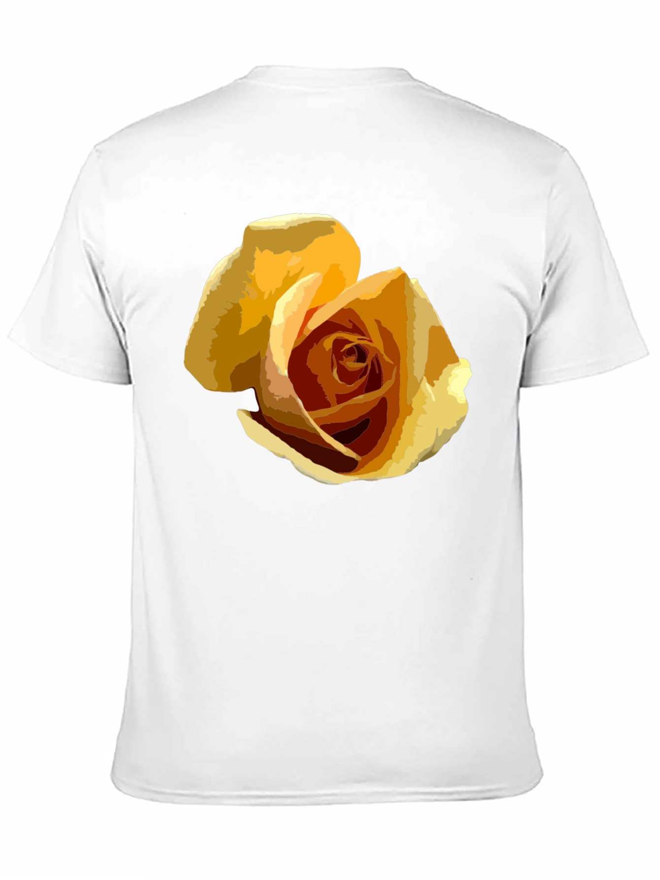 Rose Graphic T-Shirt - Modern Artistic Tee