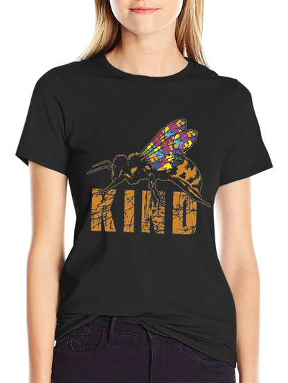 Be Kind Bee Autism Puzzle T-Shirt