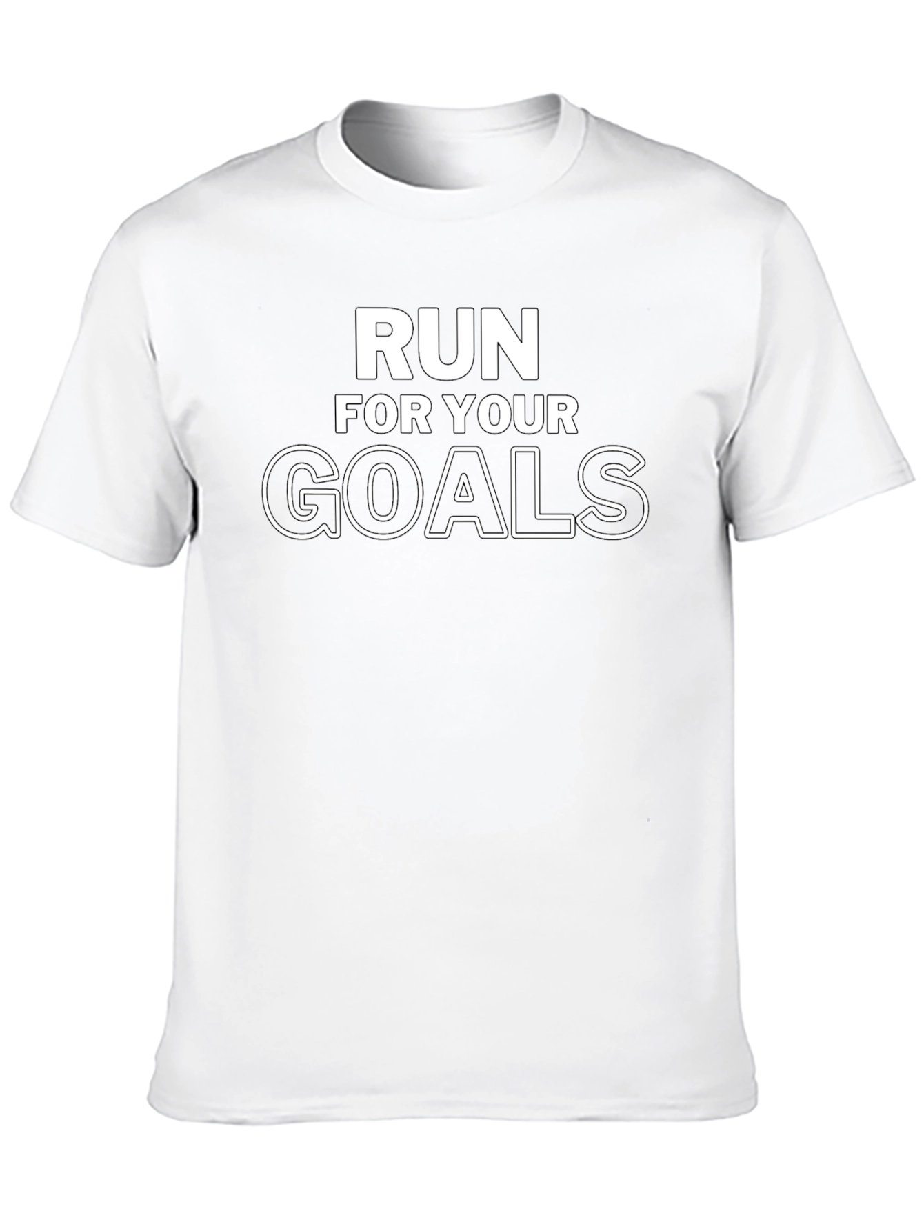 Run for Your Goals Graphic T-Shirt