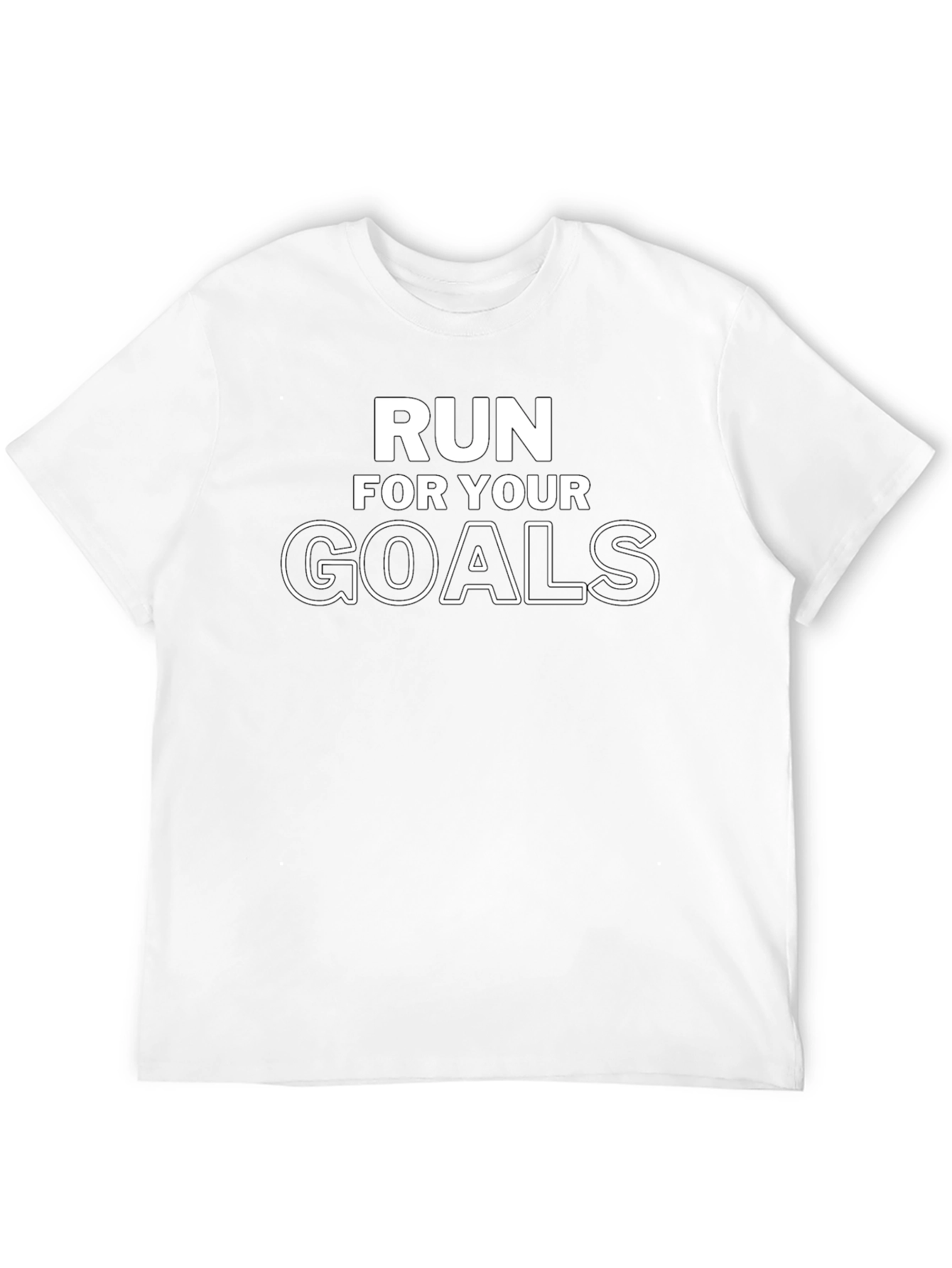 Run for Your Goals Graphic T-Shirt