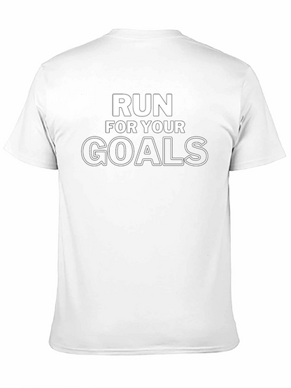 Run for Your Goals Graphic T-Shirt