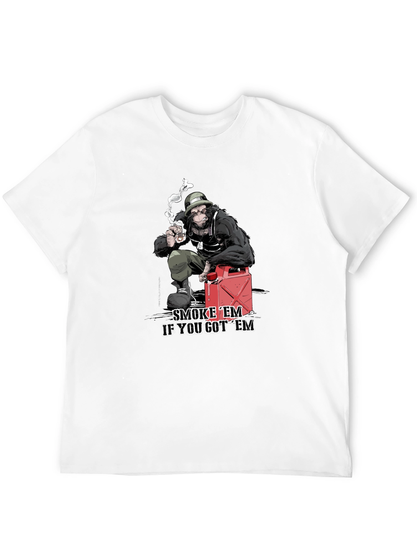 Smoke Em Gorilla Graphic Tee