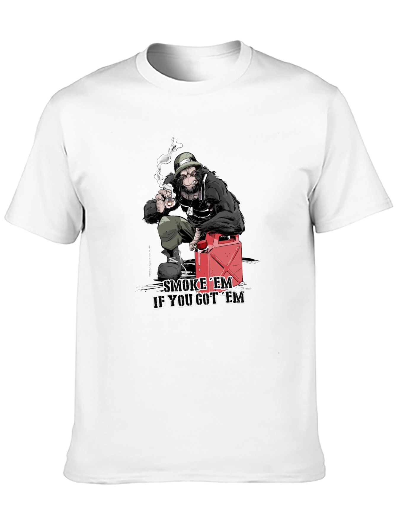 Smoke Em Gorilla Graphic Tee