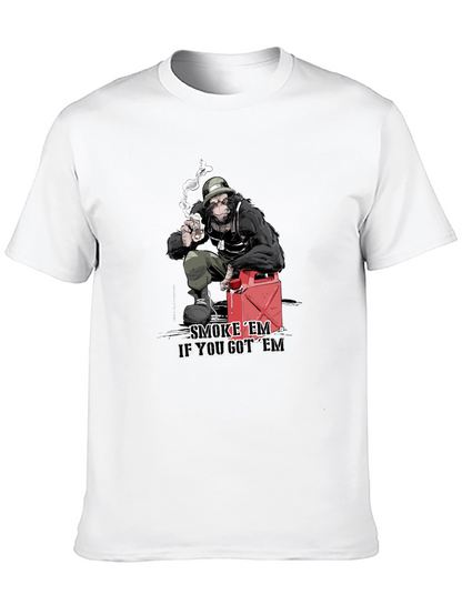 Smoke Em Gorilla Graphic Tee