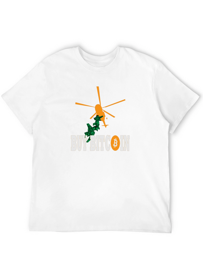 Buy Bitcoin Black T-Shirt - Crypto Helicopter Money