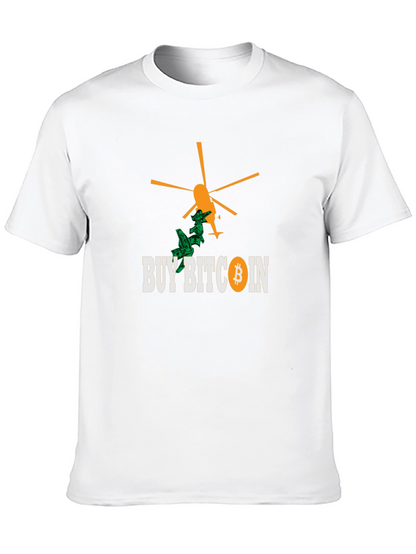 Buy Bitcoin Black T-Shirt - Crypto Helicopter Money