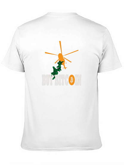 Buy Bitcoin Black T-Shirt - Crypto Helicopter Money