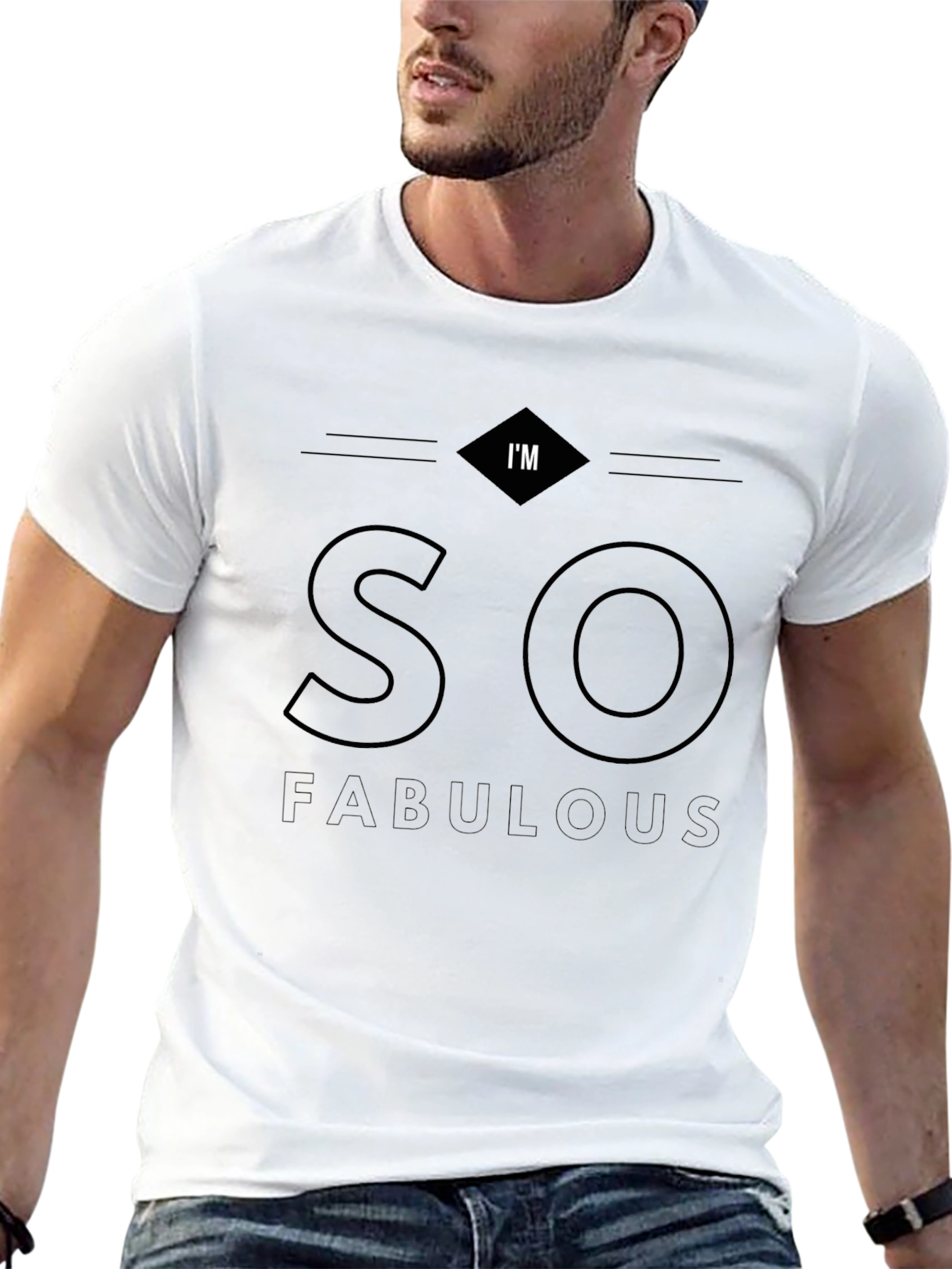 Im So Fabulous Black T-Shirt