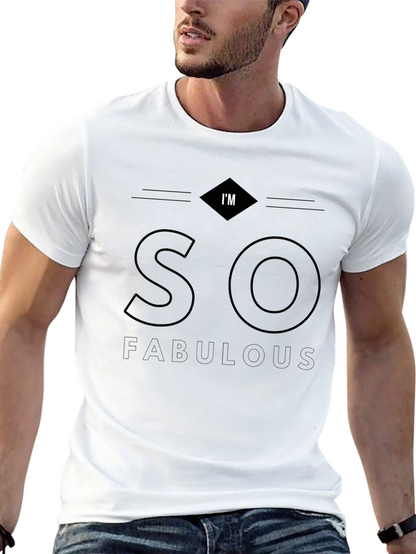 Im So Fabulous Black T-Shirt