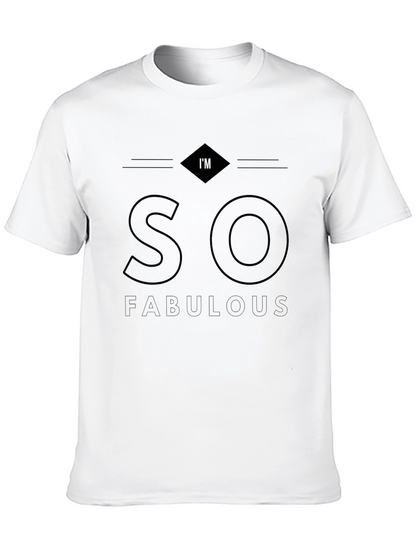 Im So Fabulous Black T-Shirt