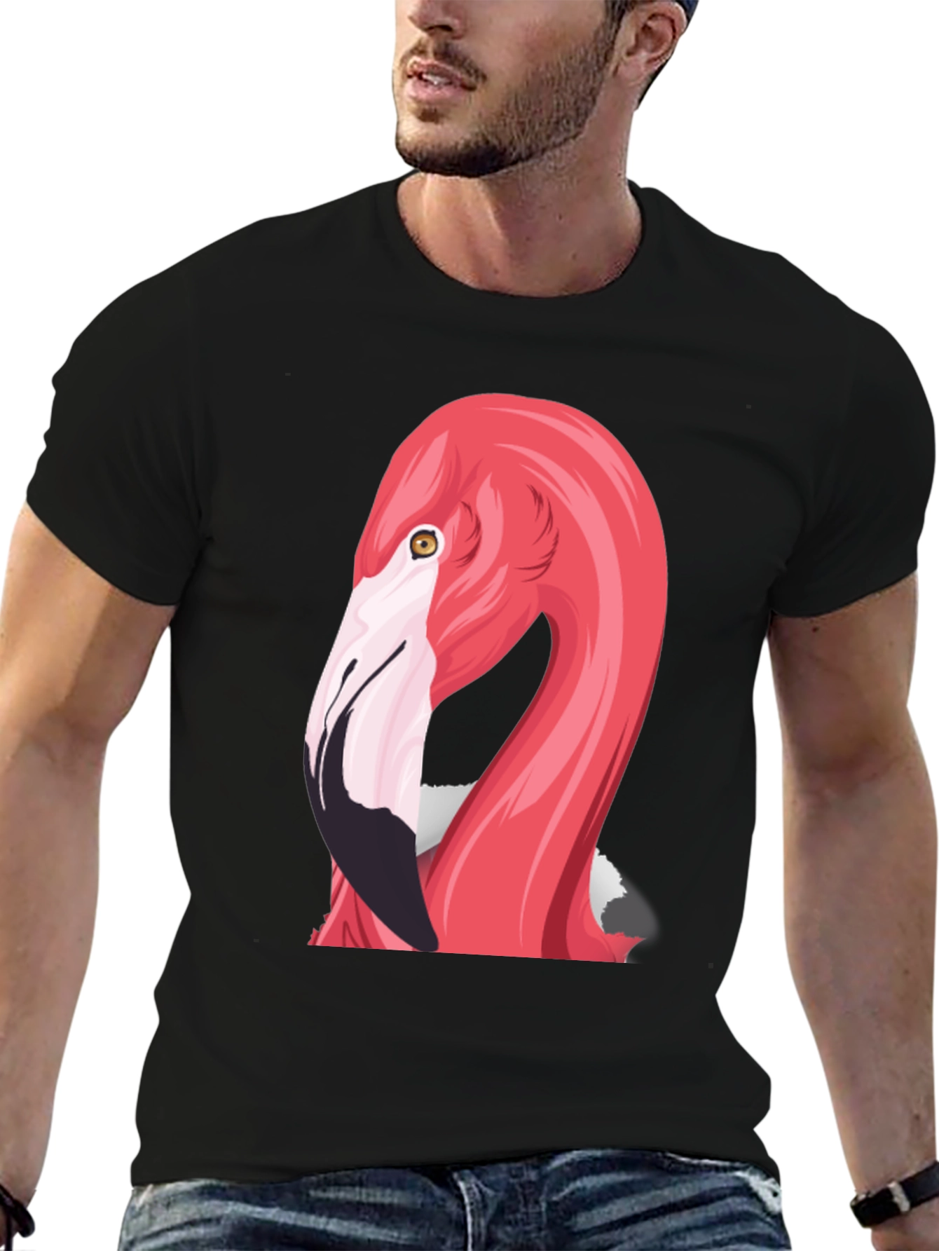 Flamingo Graphic Tee - Stylish & Unique Design