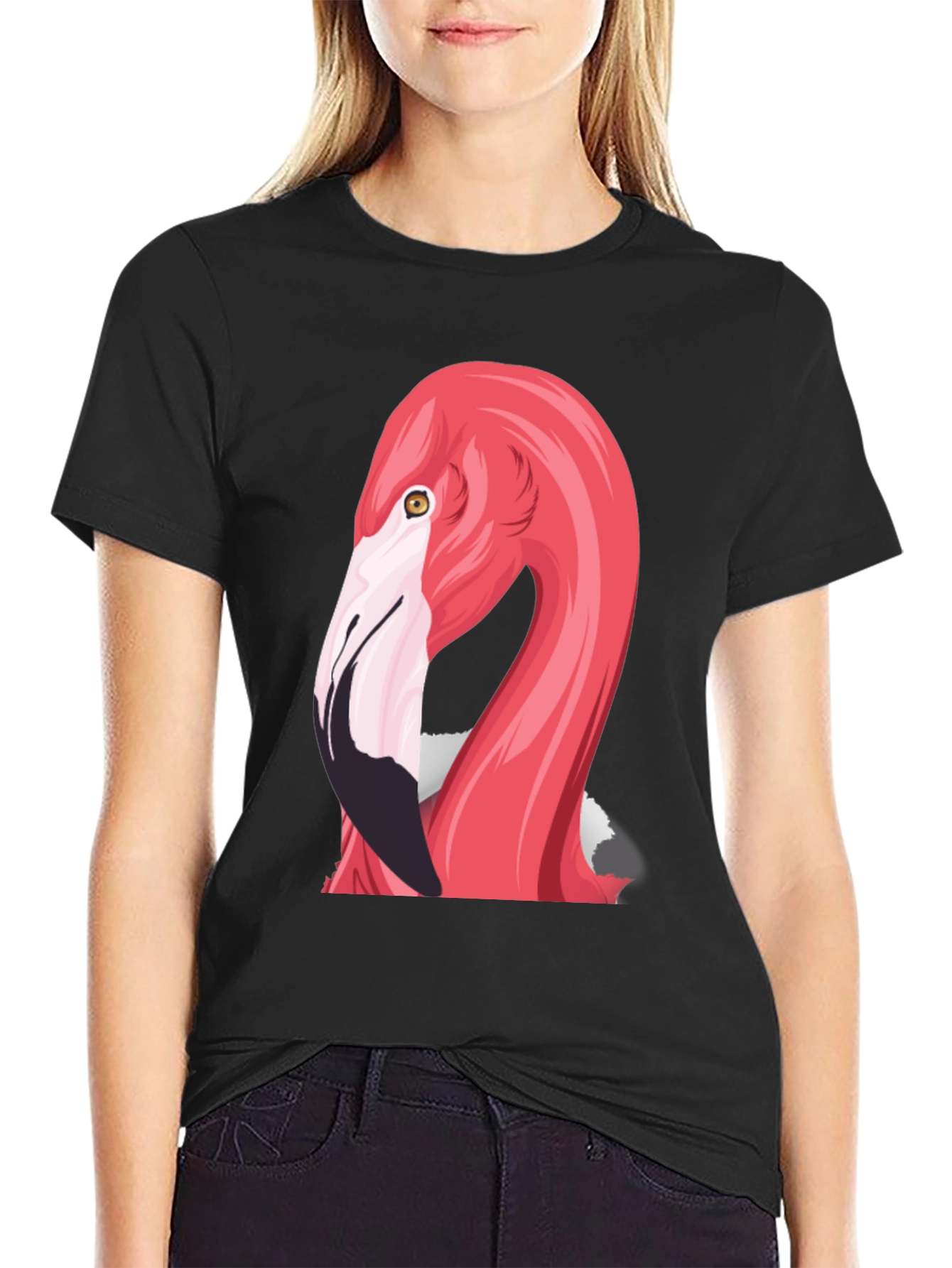 Flamingo Graphic Tee - Stylish & Unique Design