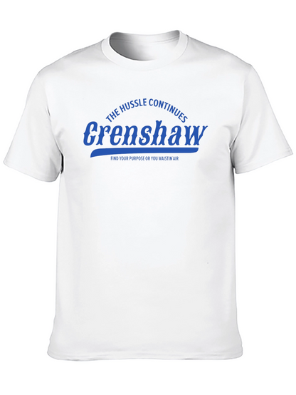 The Hussle Continues Crenshaw Black T-Shirt