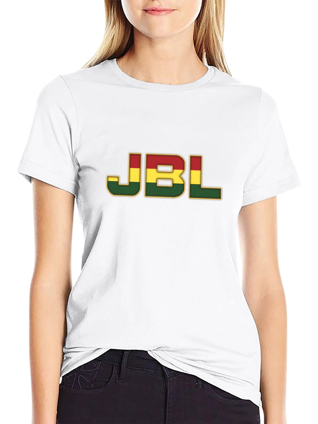Rasta JBL Black T-Shirt - Reggae Style