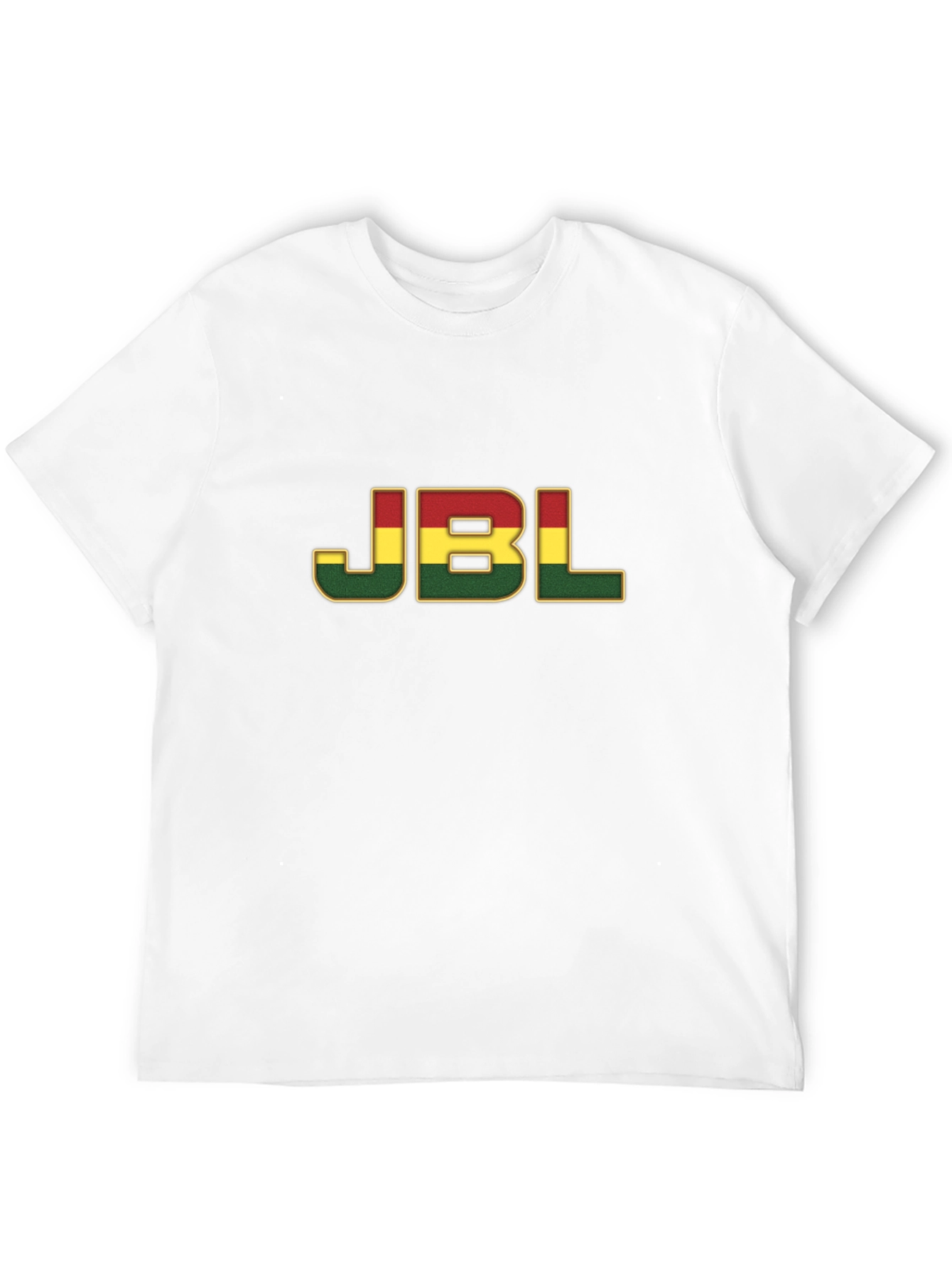 Rasta JBL Black T-Shirt - Reggae Style