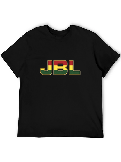 Rasta JBL Black T-Shirt - Reggae Style