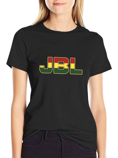 Rasta JBL Black T-Shirt - Reggae Style