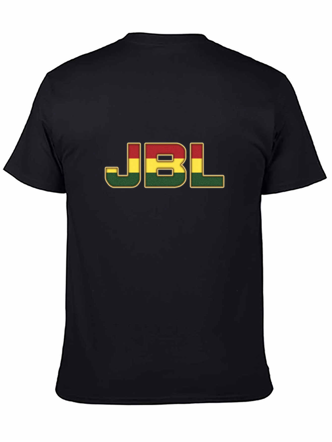 Rasta JBL Black T-Shirt - Reggae Style