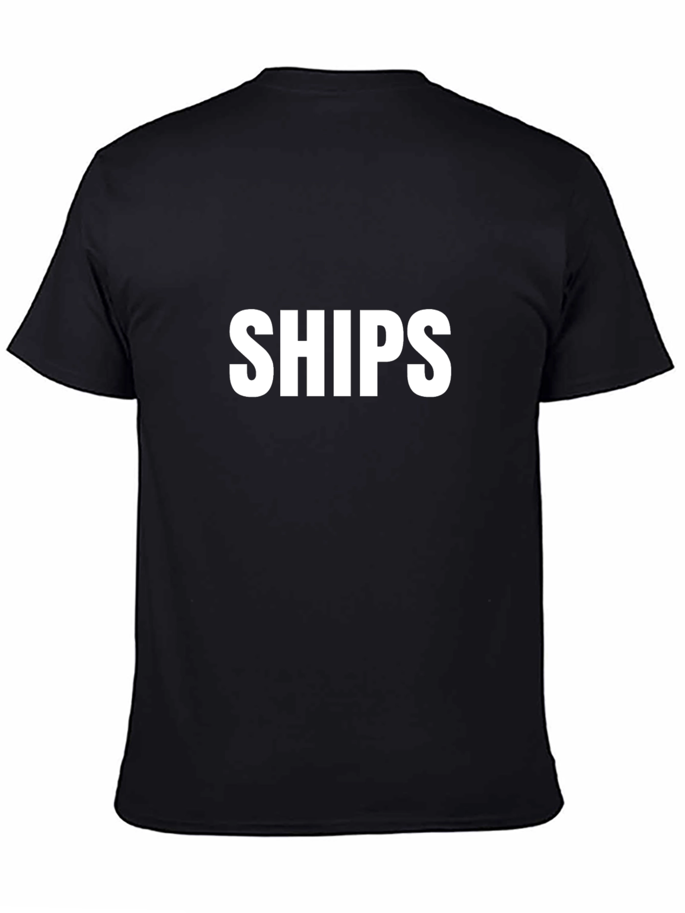 Ships Graphic T-Shirt - Classic Crew Neck