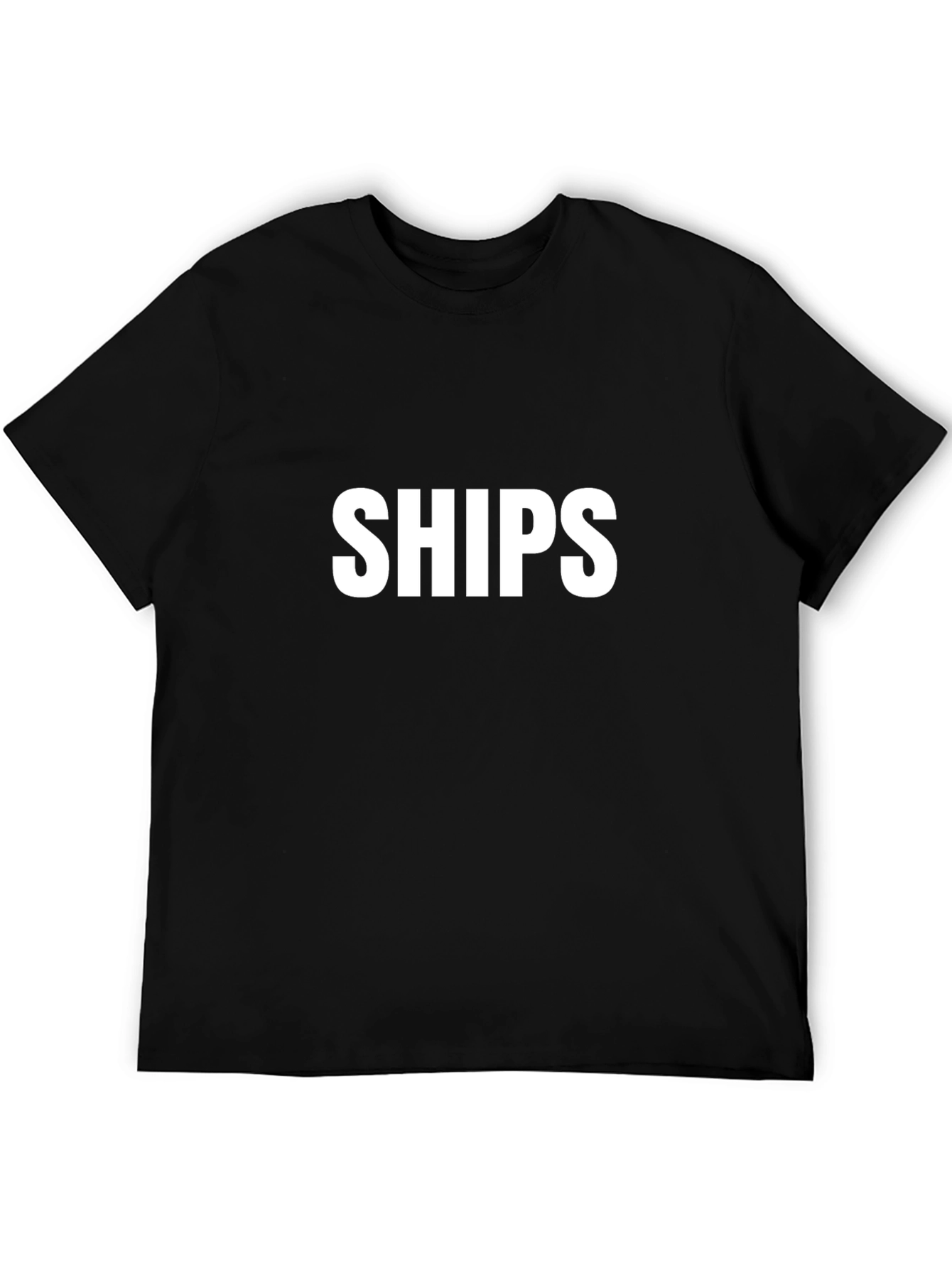 Ships Graphic T-Shirt - Classic Crew Neck
