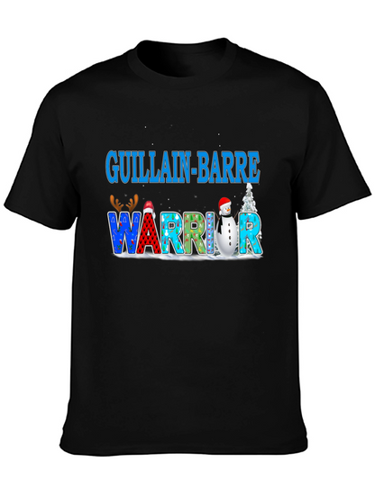 Guillain-Barre Warrior Christmas T-Shirt