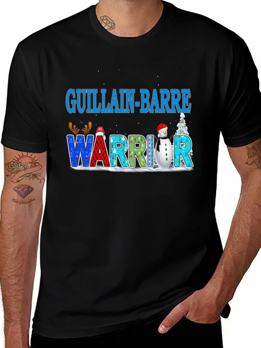 Guillain-Barre Warrior Christmas T-Shirt