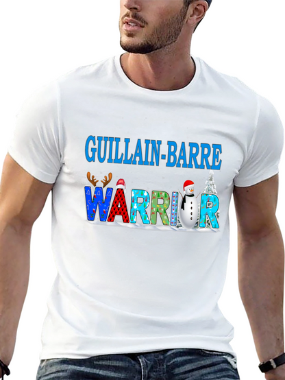 Guillain-Barre Warrior Christmas T-Shirt