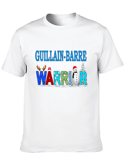 Guillain-Barre Warrior Christmas T-Shirt